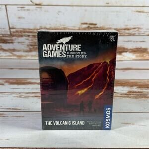 Kosmos Adventure Games: The Volcanic Island Board Game 1+ Players 12+